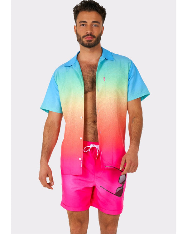 Opposuit Summer Funky Fade Mens Swim Suit
