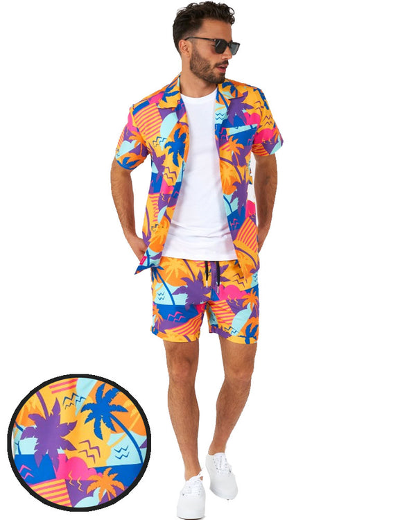 Opposuit Summer Palm Power Mens Swim Suit