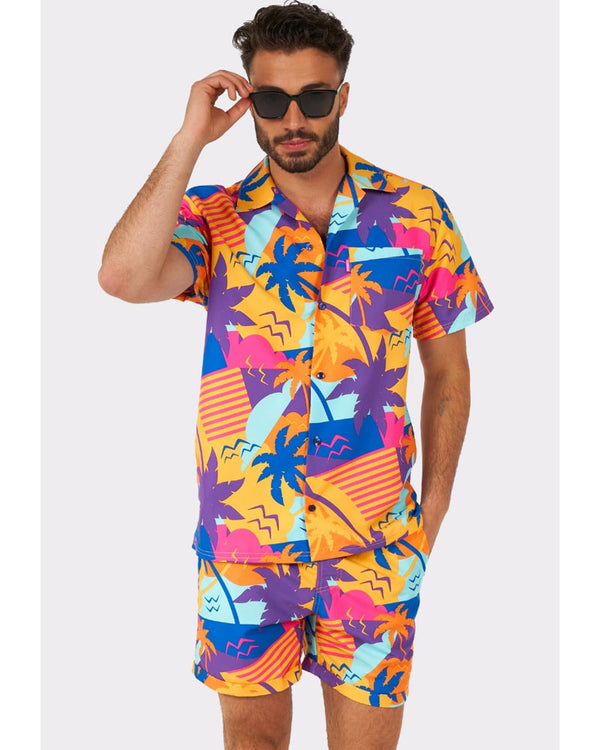 Opposuit Summer Palm Power Mens Swim Suit