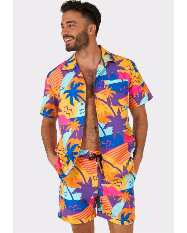 Opposuit Summer Palm Power Mens Swim Suit