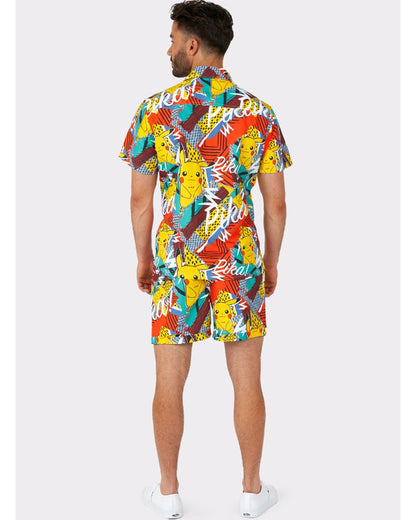 Opposuit Summer Pika Pikachu Mens Swim Suit