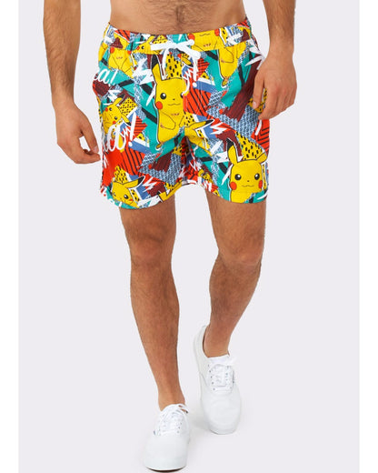 Opposuit Summer Pika Pikachu Mens Swim Suit