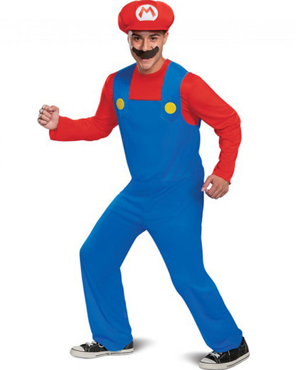 Super Mario Brothers Mario Classic Mens Costume