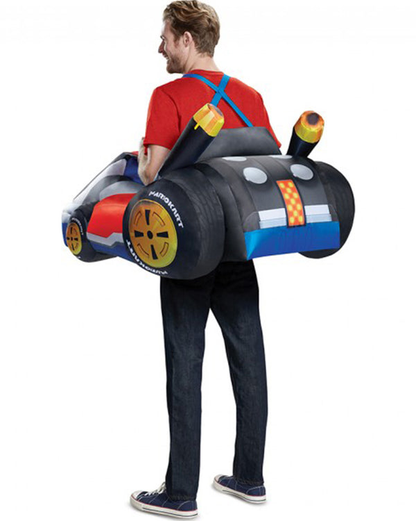 Super Mario Brothers Mario Kart Inflatable Adult Costume