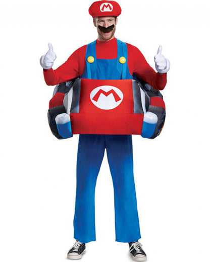 Super Mario Brothers Mario Kart Inflatable Adult Costume