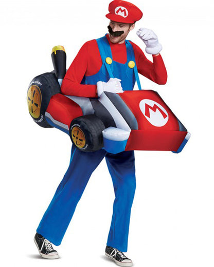 Super Mario Brothers Mario Kart Inflatable Adult Costume