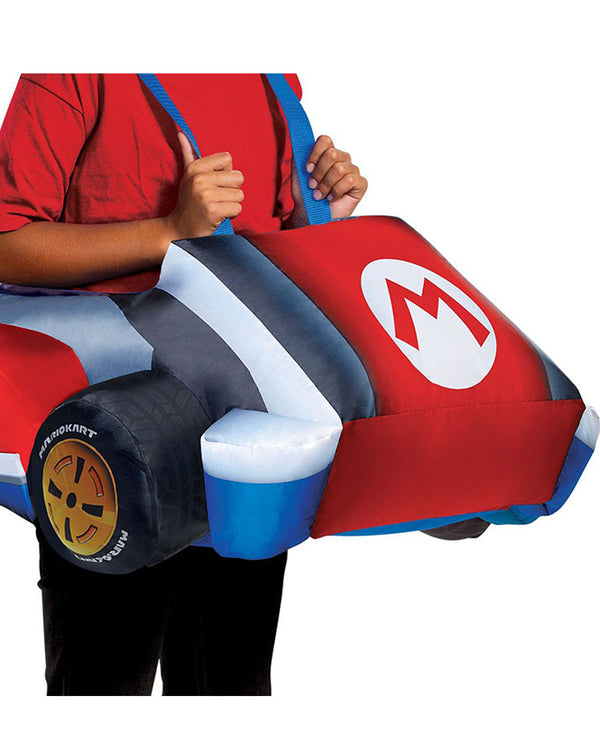 Super Mario Brothers Mario Kart Inflatable Kids Costume
