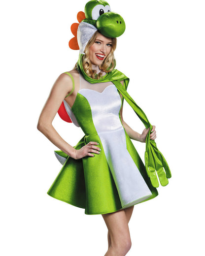 Super Mario Brothers Yoshi Womens Costume