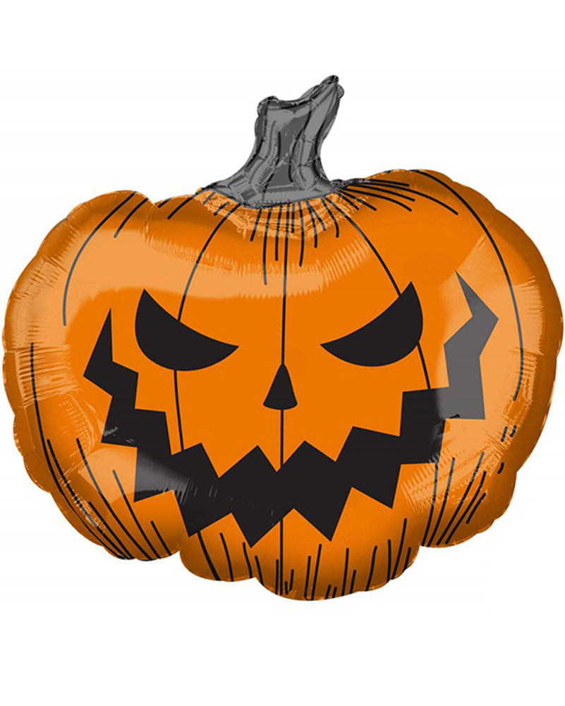 Supershape Hallows Eve Pumpkin Foil Balloon 73cm