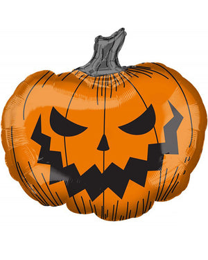 Supershape Hallows Eve Pumpkin Foil Balloon 73cm