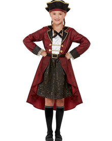 Swashbuckler Pirate Deluxe Girls Costume