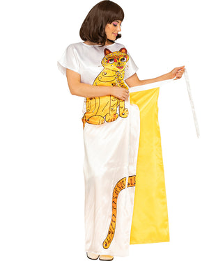 Swedish Superstar Complete Deluxe Yellow Cat Womens Costume