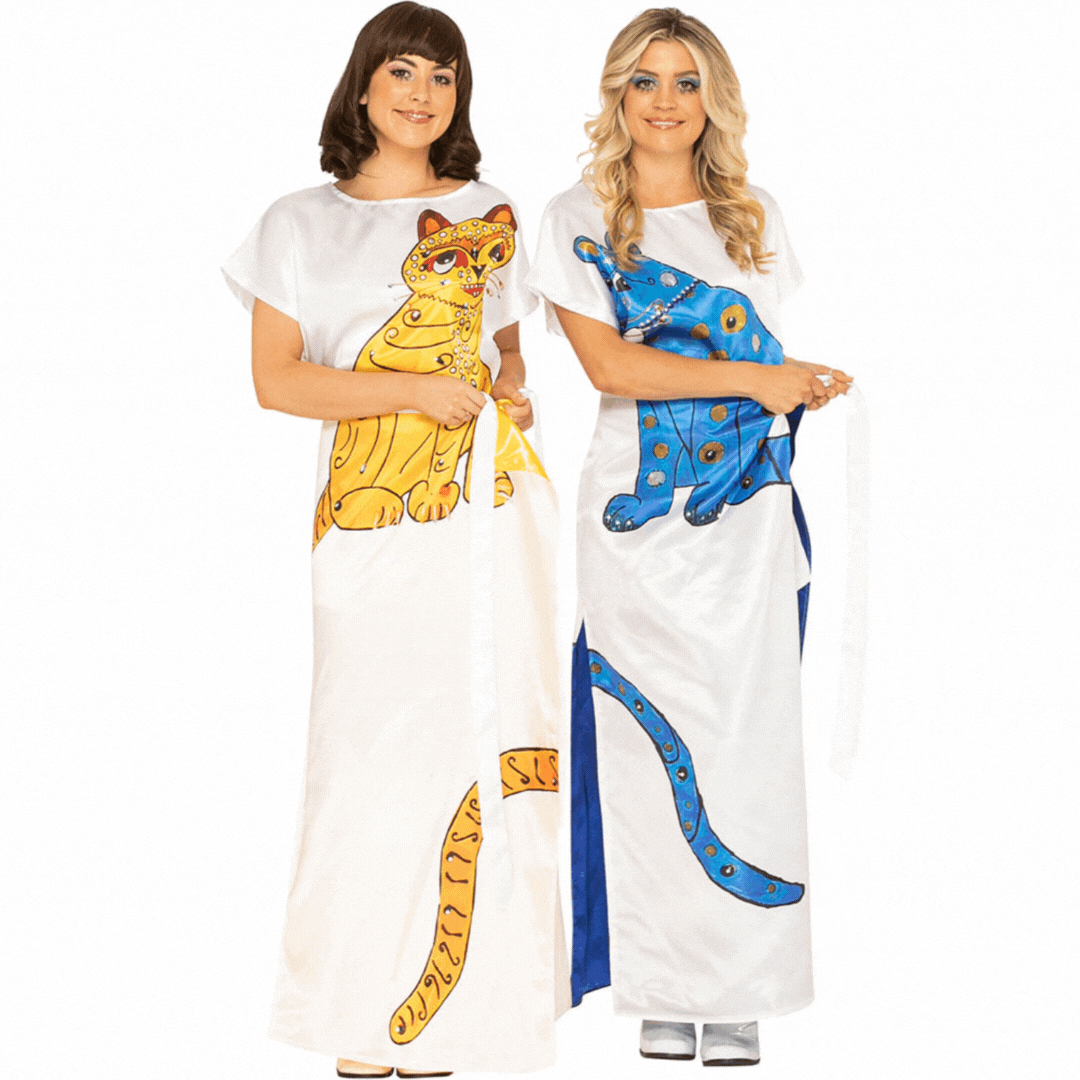 Swedish Superstar Complete Deluxe Blue Cat Womens Costume CostumeBox Australia Swedish Superstar Complete Deluxe Blue Cat Womens Costume CostumeBox Australia