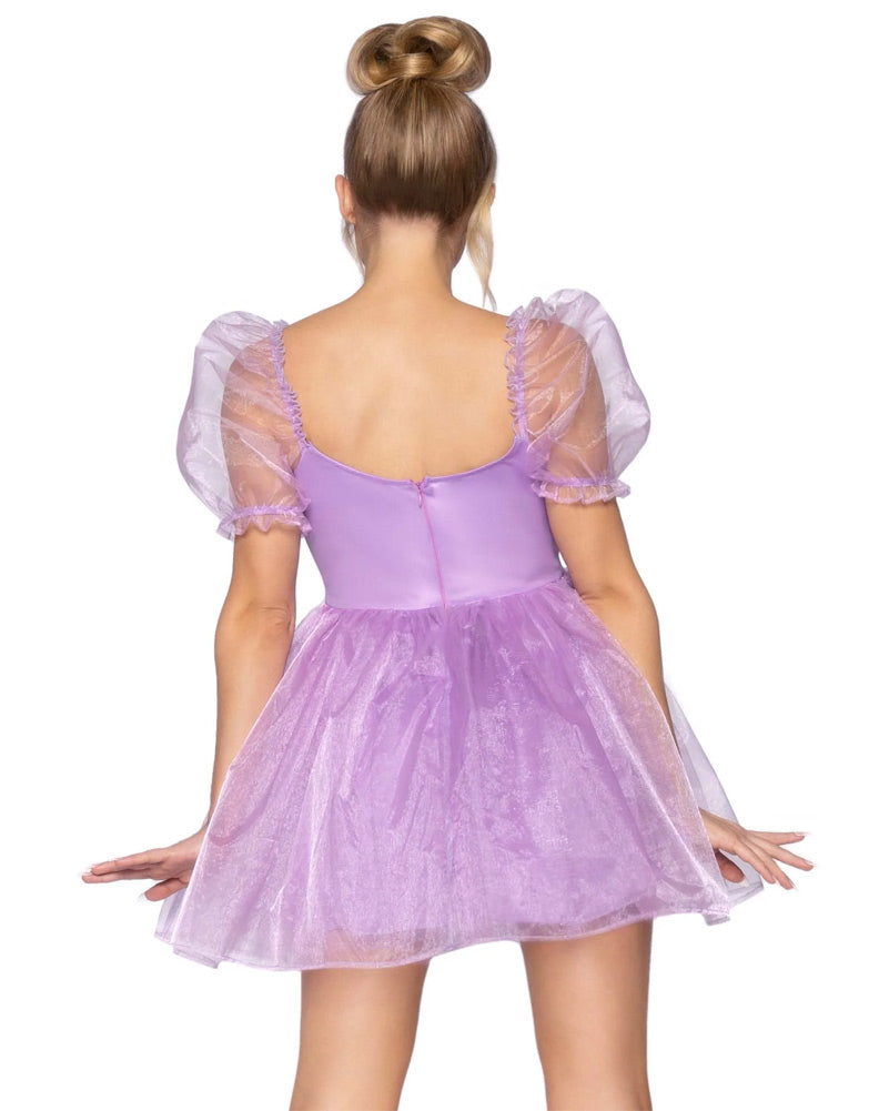 Sweetheart Babydoll Lavender Womens Costume