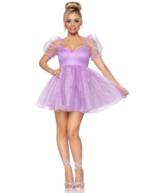 Sweetheart Babydoll Lavender Womens Costume