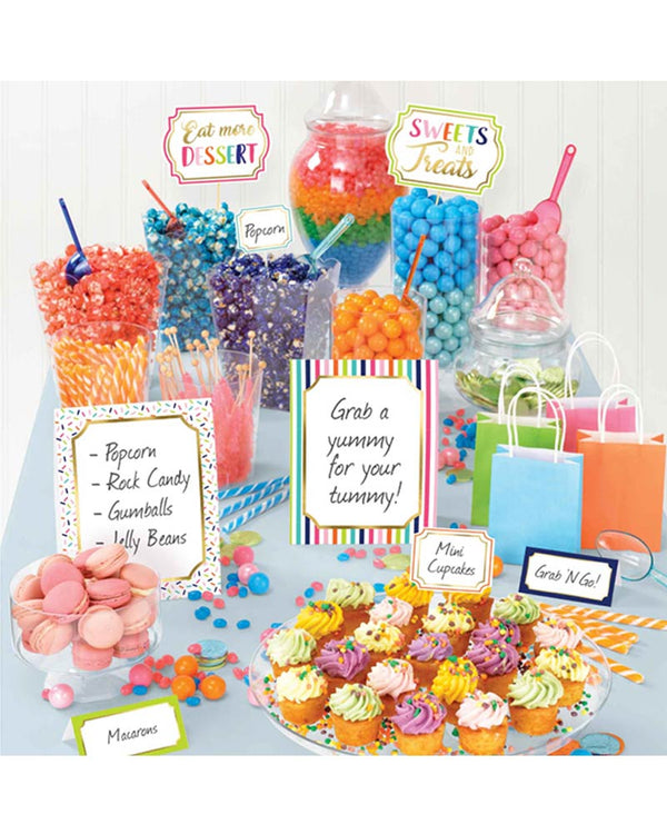 Sweets and Treats Deluxe Buffet Decorating Kit