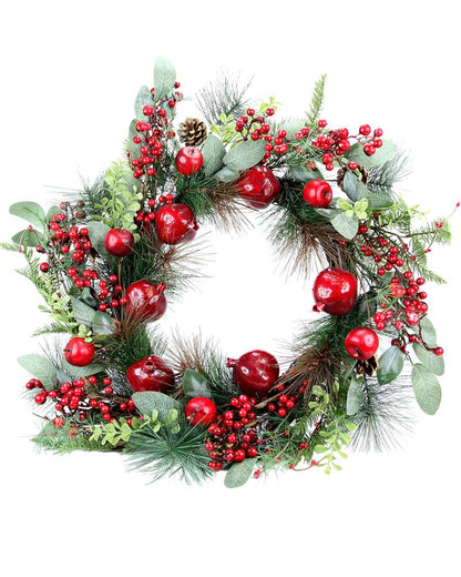 Pomegranate Christmas Wreath 60cm