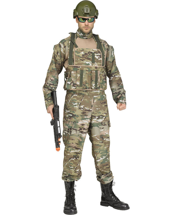 Tactical Assault Commando Mens Costume