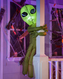 Tall Alien Tree Hugger Halloween Inflatable 1.2m