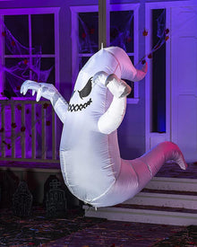 Tall Boogie Ghost Lawn Halloween Inflatable 1.5m