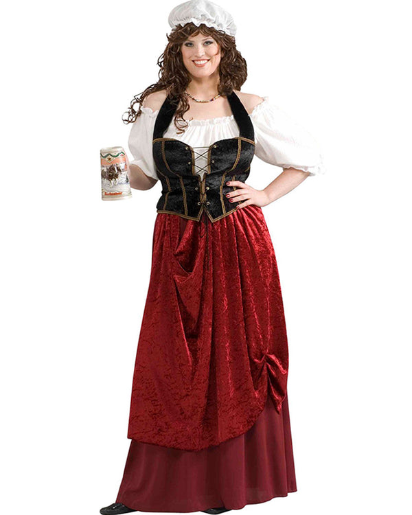 Tavern Wench Womens Plus Size Costume