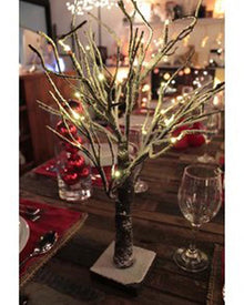 Christmas Light Up Snow Tree