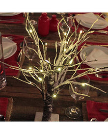 Christmas Light Up Snow Tree