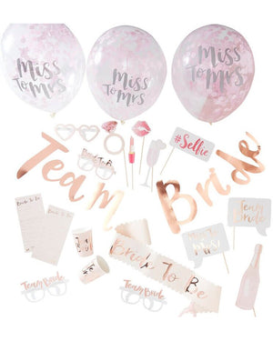 Team Bride Party In A Box Pack of 10