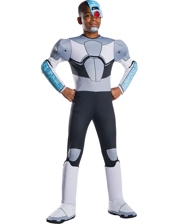 Teen Titans Cyborg Deluxe Boys Costume