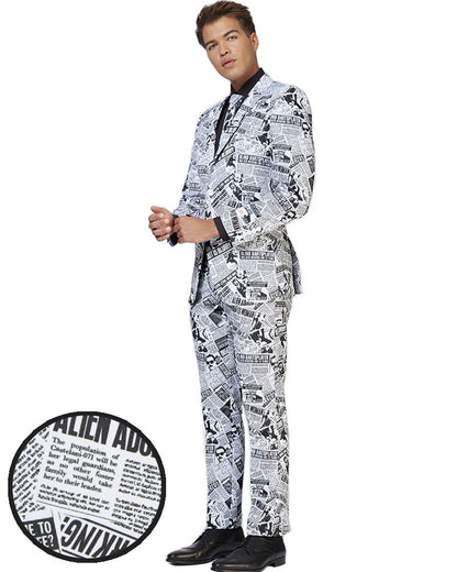 Opposuit Textile Telegraph Premium Mens Suit