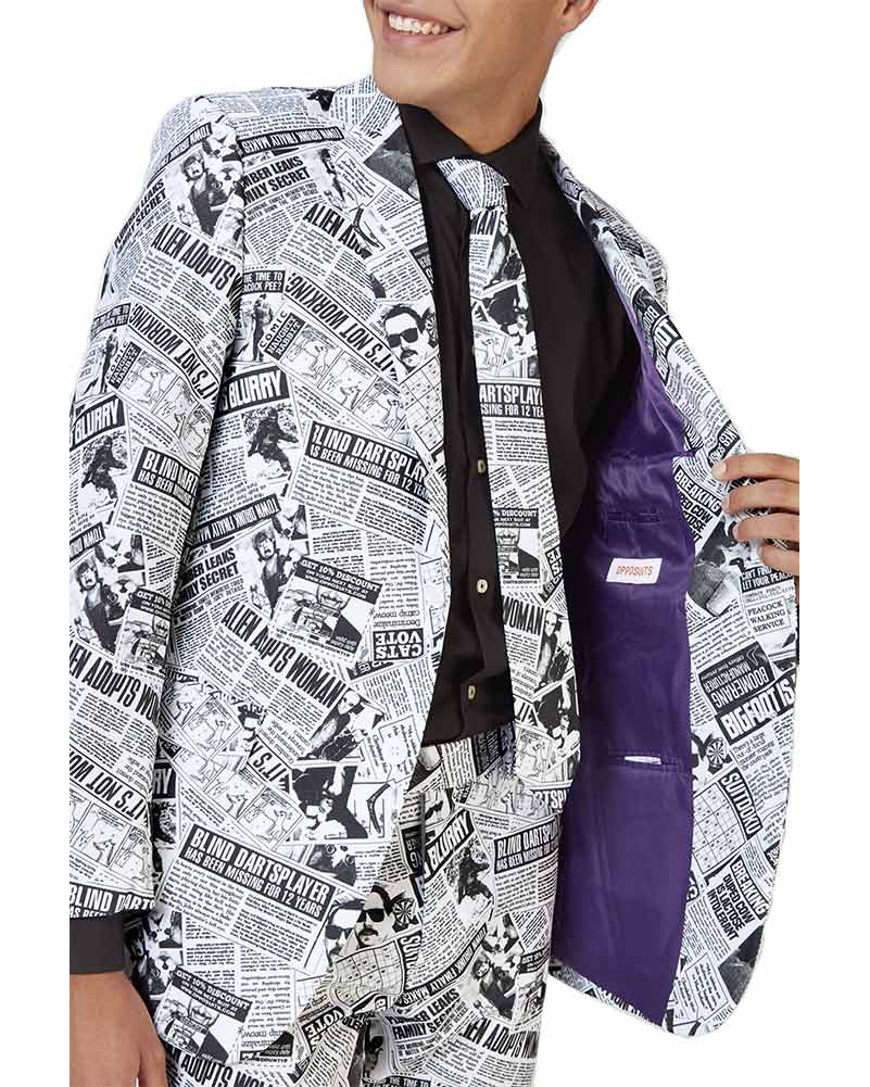 Opposuit Textile Telegraph Premium Mens Suit