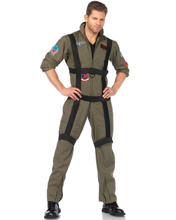 Top Gun Paratrooper Deluxe Mens Costume