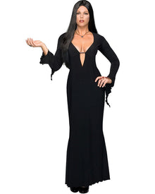 The Addams Family Deluxe Morticia Womens Plus Size Halloween Costume