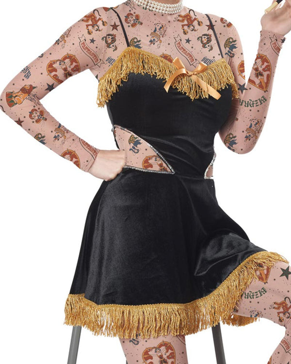 The Amazing Tattooed Lady Womens Costume