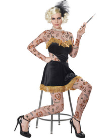 The Amazing Tattooed Lady Womens Costume