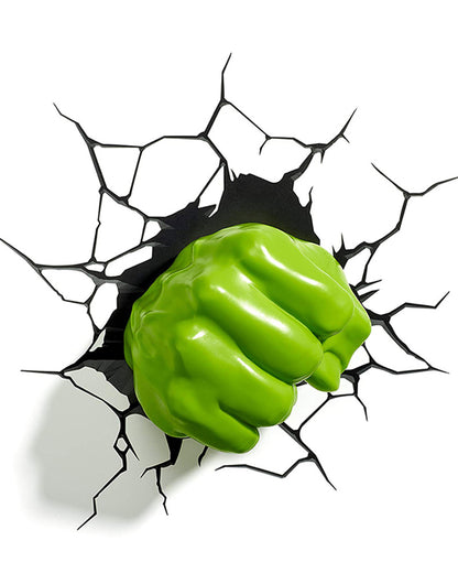 The Hulk Fist 3D Wall Light