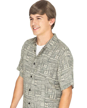 Hunk of Spunk Deluxe Short Ash Brown Wig