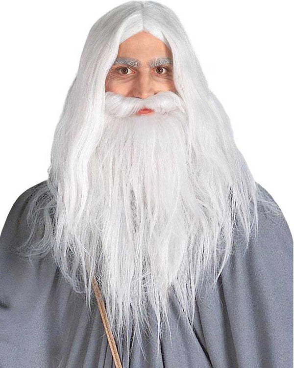 The Lord of the Rings Gandalf Wig and Beard Set