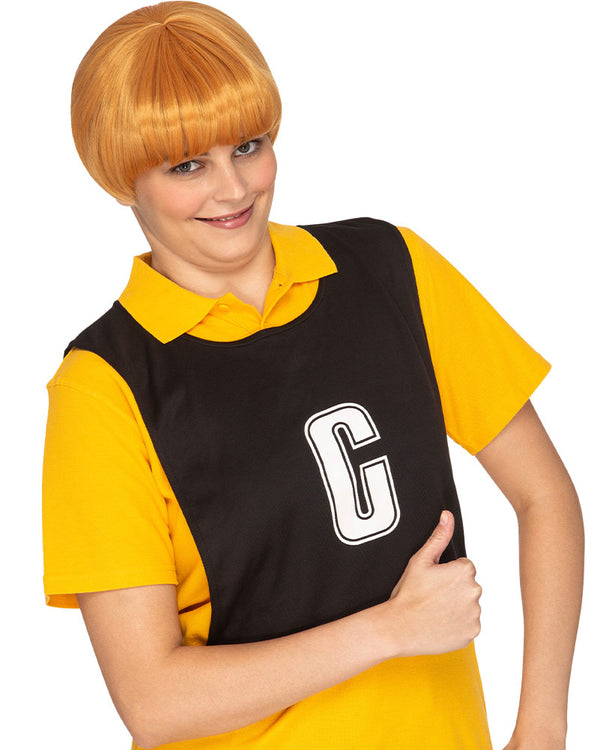 The Sharon Deluxe Ginger Wig
