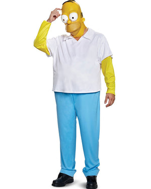 The Simpsons Homer Deluxe Mens Costume