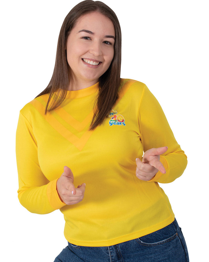 The Wiggles 30th Anniversary Emma Adult Costume Top