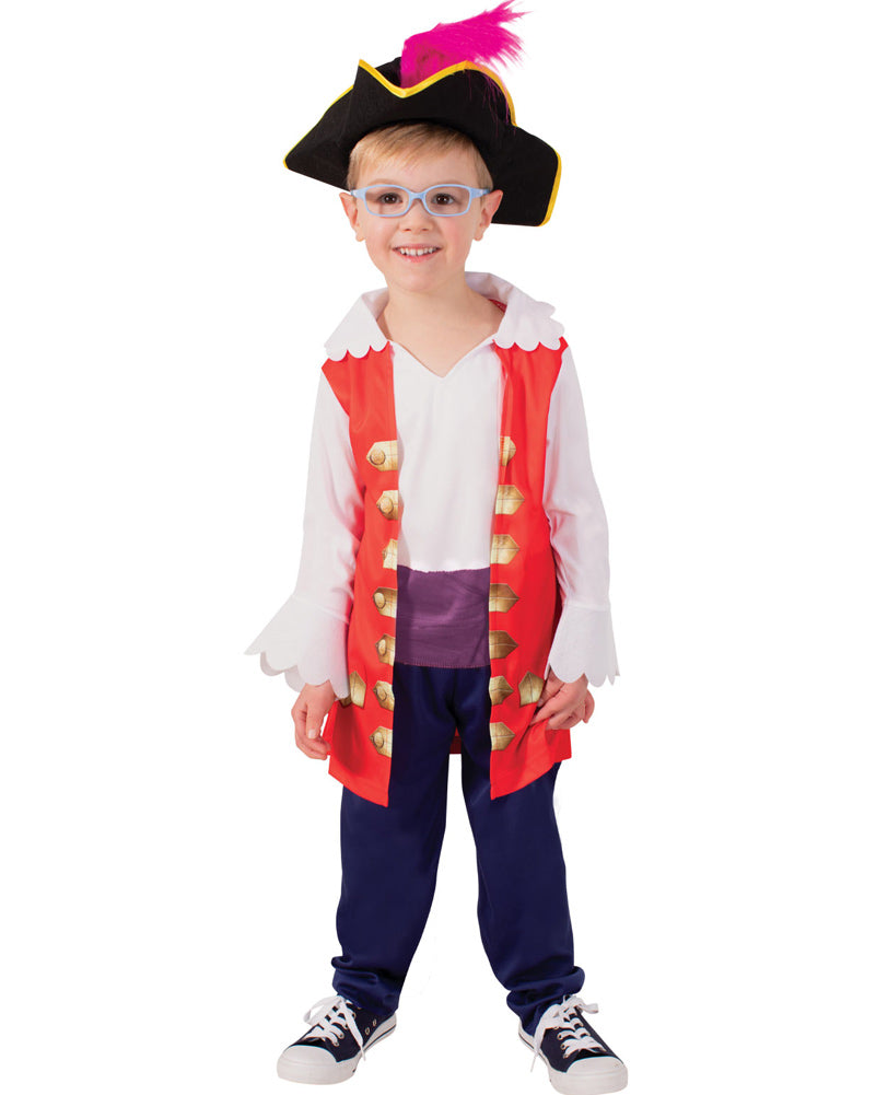 The Wiggles Captain Feathersword Toddler and Boys Costume