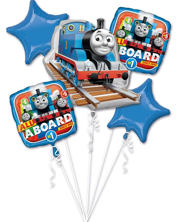 Thomas the Tank Engine Bouquet Foil Balloons Pack of 5