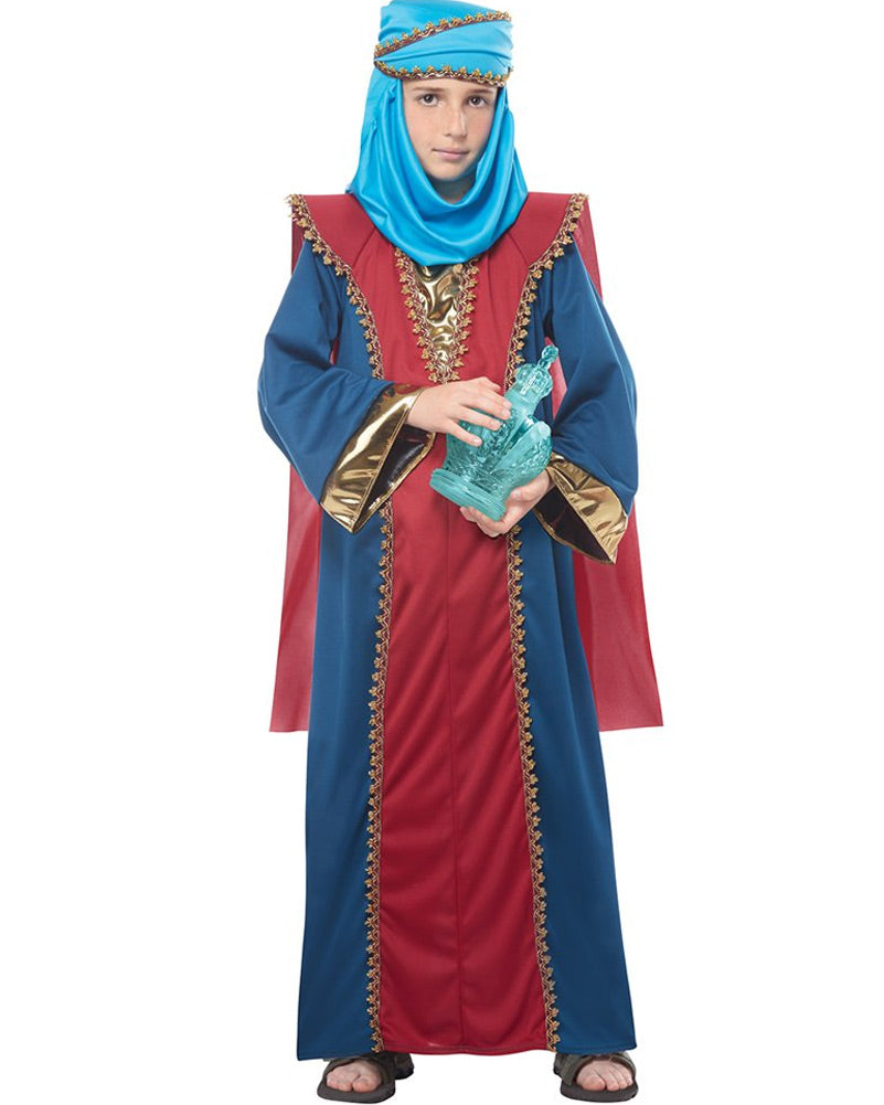 Three Wise Men King Balthasar Deluxe Boys Christmas Costume