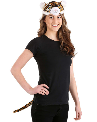 Tiger Headband and Tail Deluxe Set