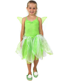 Tinker Fairy Dress Girls Costume