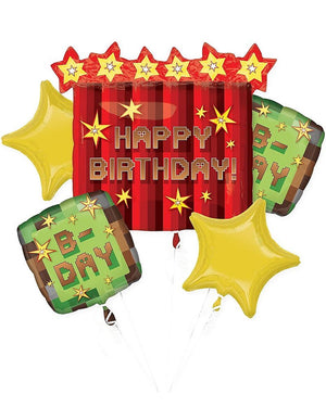 TNT Party Foil Balloon Bouquet Pack of 5