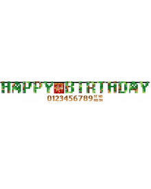 TNT Party Jumbo Add-an-Age Letter Banner