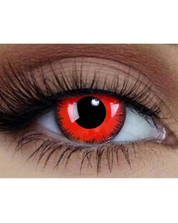 Tokyo Ghoul 14mm Red Contact Lenses with Case