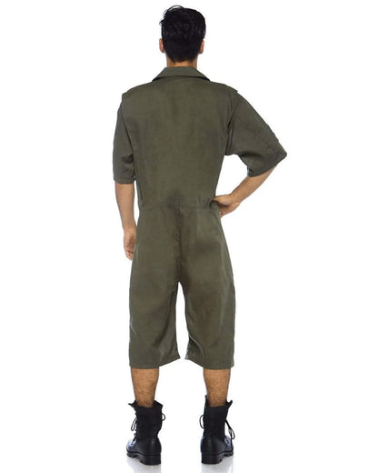 Top Gun Board Short Flight Suit Mens Costume